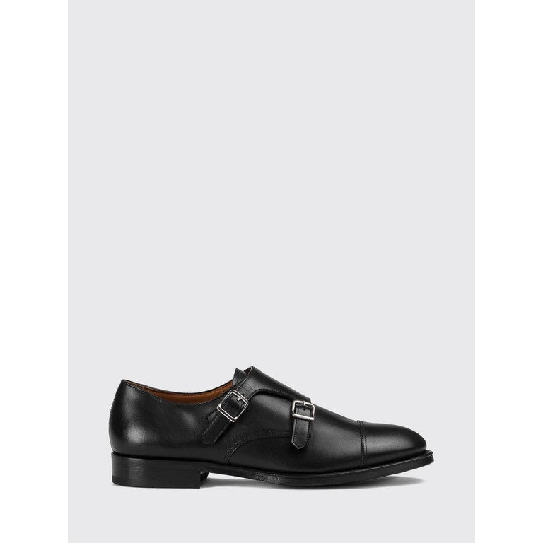 DOUCAL'S Double Monk Strap Dress Shoes in Smooth Calfskin Leather (DU1025ORVXUF259NN00)