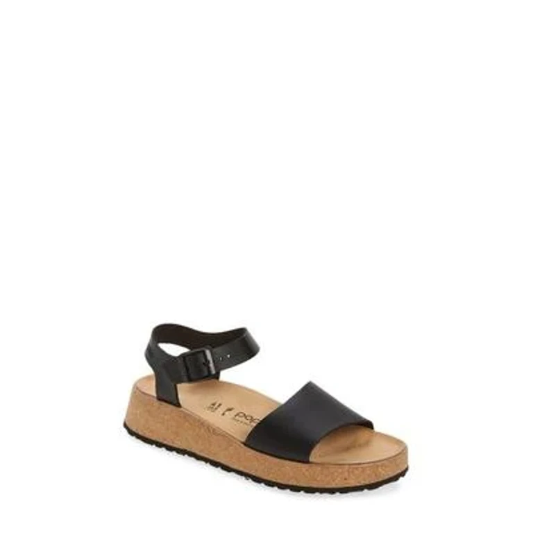 Glenda Leather Black