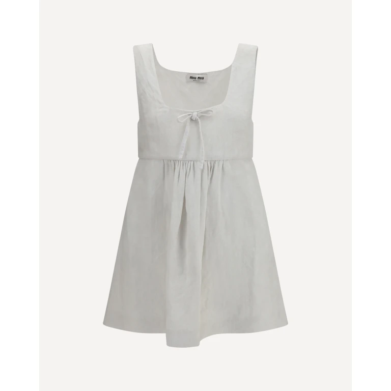 Linen short Dress Female 38