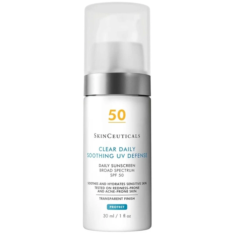 Clear Daily Soothing UV Defense Cream SPF 50 (1 fl. oz.)
