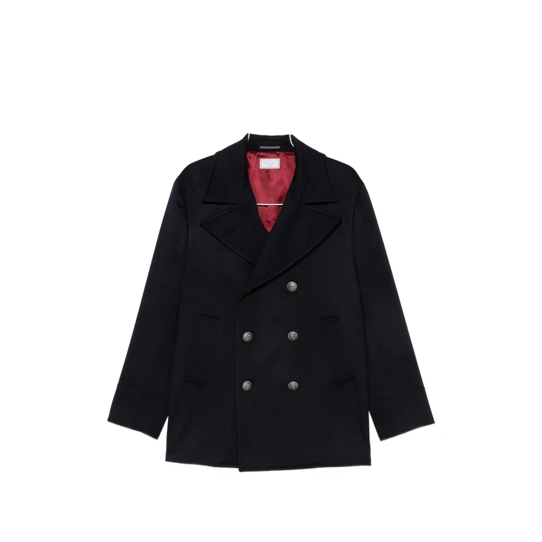 Double-breasted Peacoat
