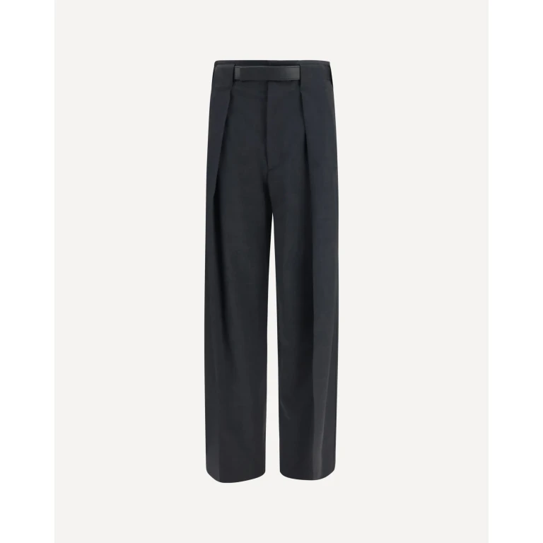 Ronda wool Pants with leather belt Female 38