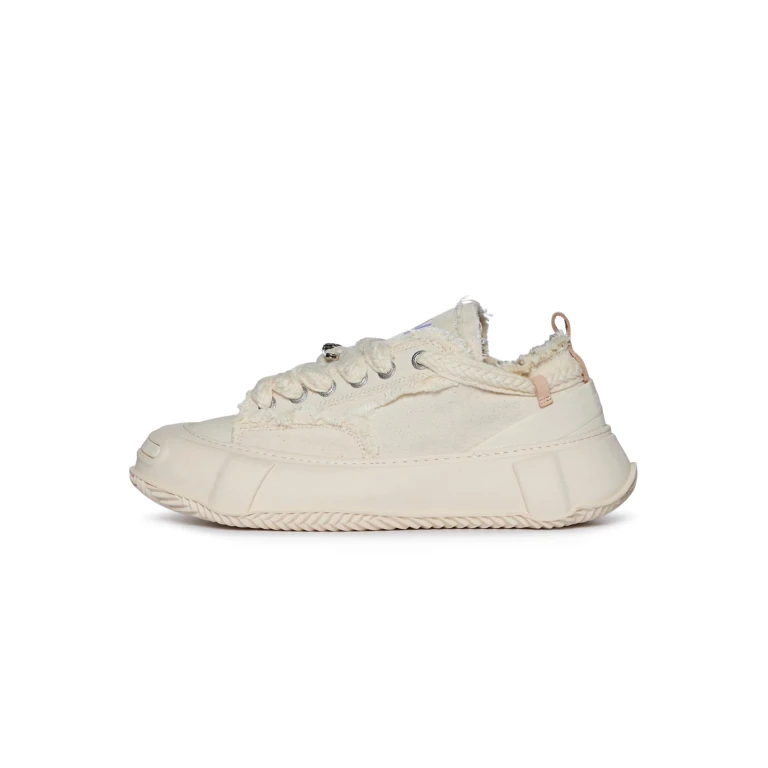 Vision Shoes - Cream Leather