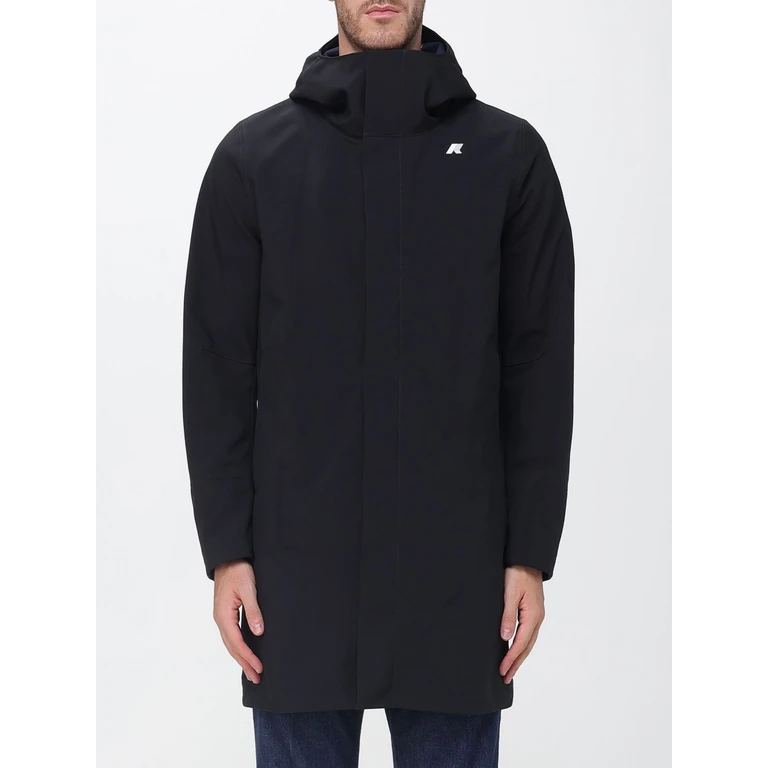 K-WAY Coat Men color Black (K7126WWA3C)