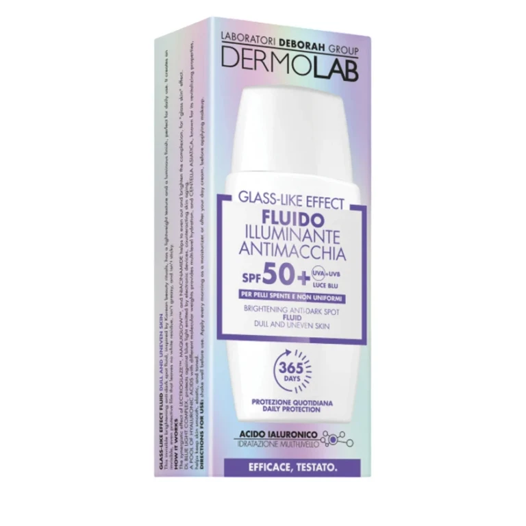 Glass Like Effect Fluido Illuminante Anti Macchia Spf 50+ 40 ml
