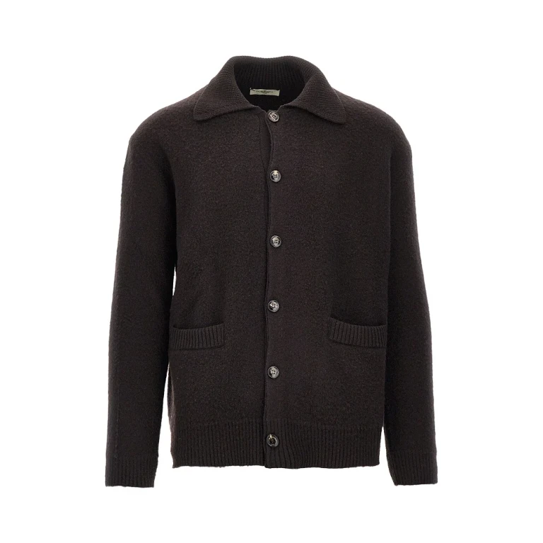 Virgin wool cardigan Man 50