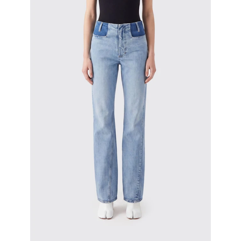 MAISON MARGIELA Jeans Woman color Gnawed Blue (S51KA0625S30561988)