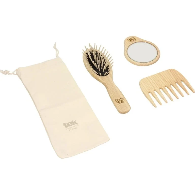 Travel Kit with Round Mirror
