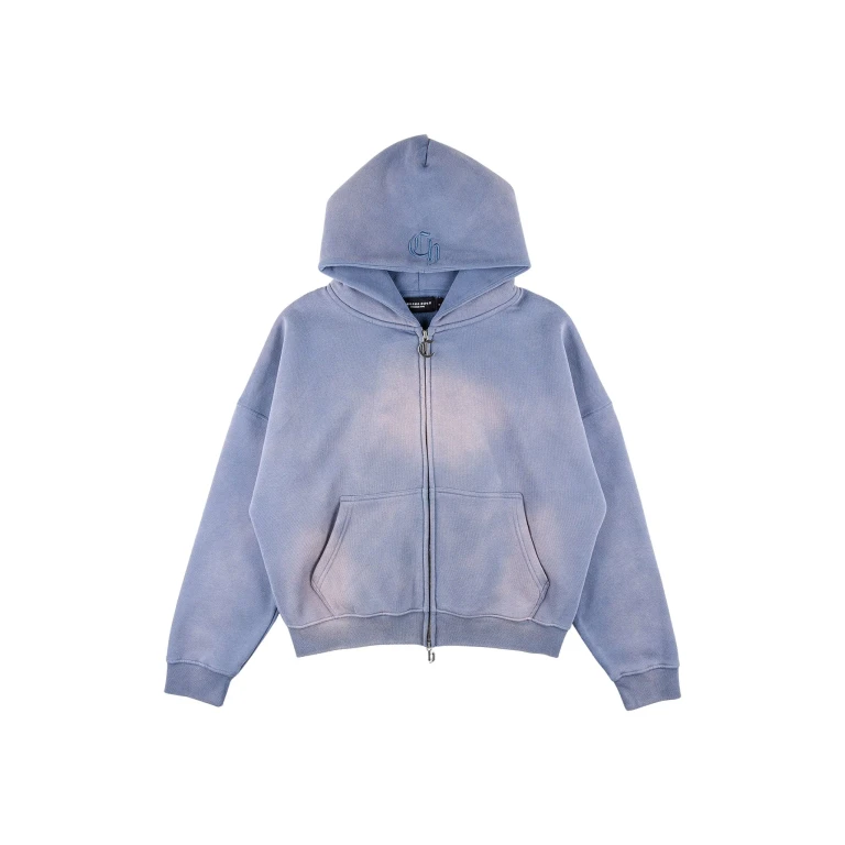 Zip-Up Blue