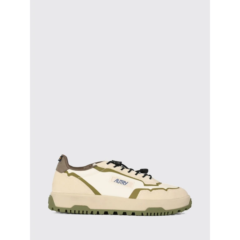 Wildpace Low Two-Tone Sneakers in Calfskin and Cordura Nylon (LDLMMQ02)