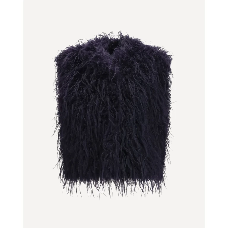 FORTE_FORTE Eco Mongolia faux fur Vest Female II