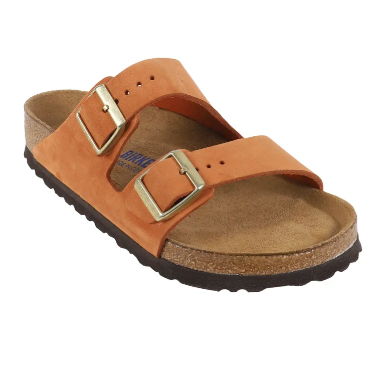 Arizona Soft Footbed Nubuck Leather Sandals