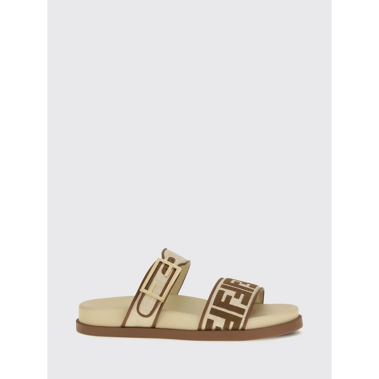 Heeled Sandal Woman color Brown (8X8710ABN3F1WQJ)