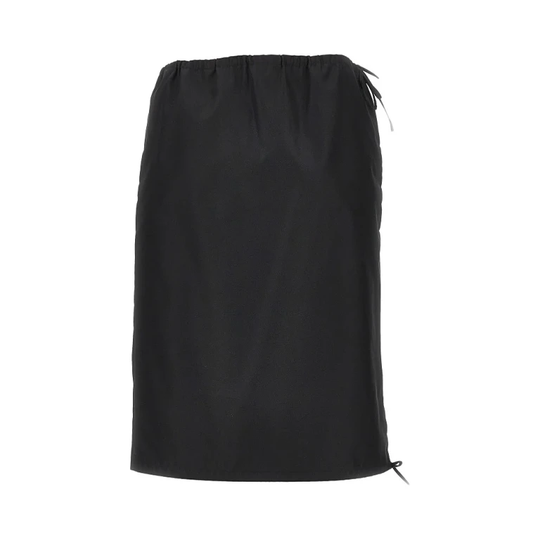 Re-Nylon pencil skirt Woman 38