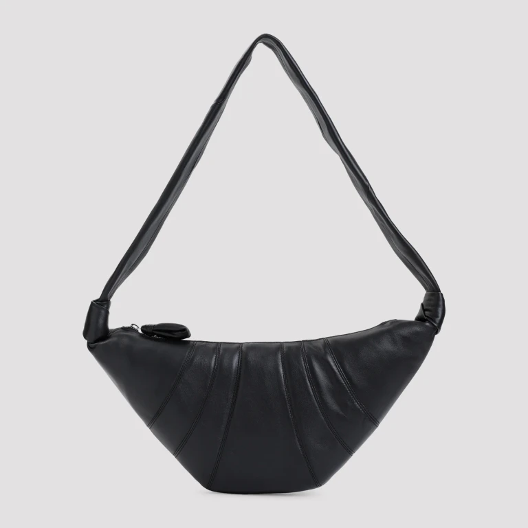 Leather Medium Croissant Bag