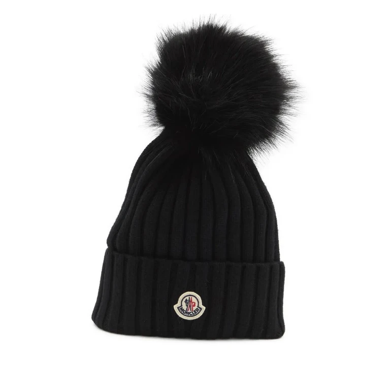 Hat Knit Wool "Pon Pom"