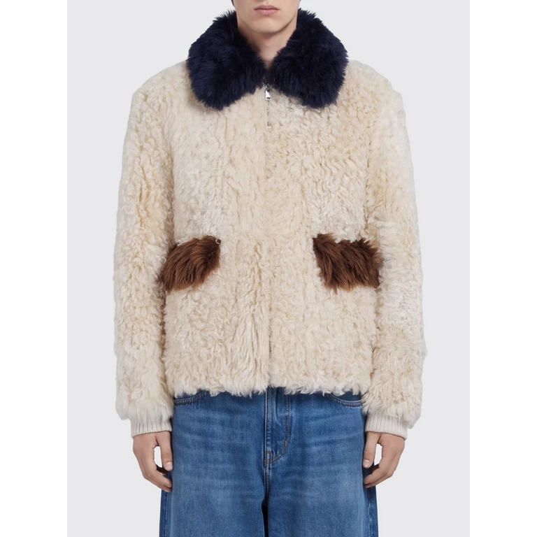 Shearling-Mantel