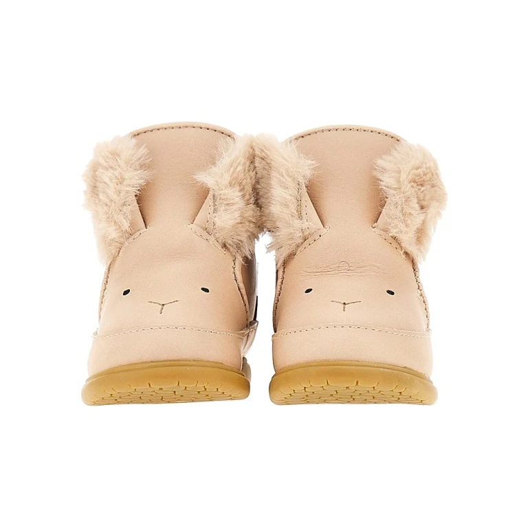 'Fluffly Bunny' leather baby boots Kids 20