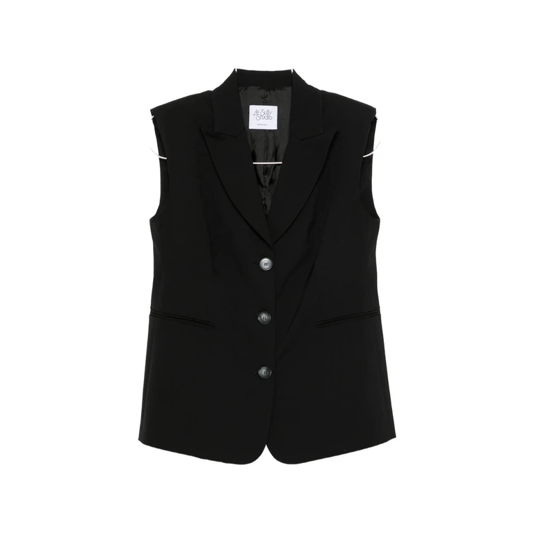 Sleeveless Single-breasted Gilet