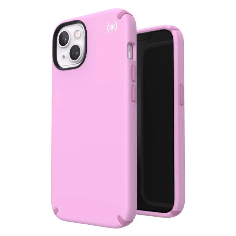 Presidio2 Pro Case for Apple Iphone 13 Aurora Purple and Fresh Pink