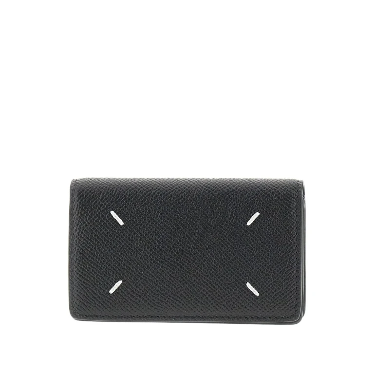 Four Stitches leather cardholder Woman One Size