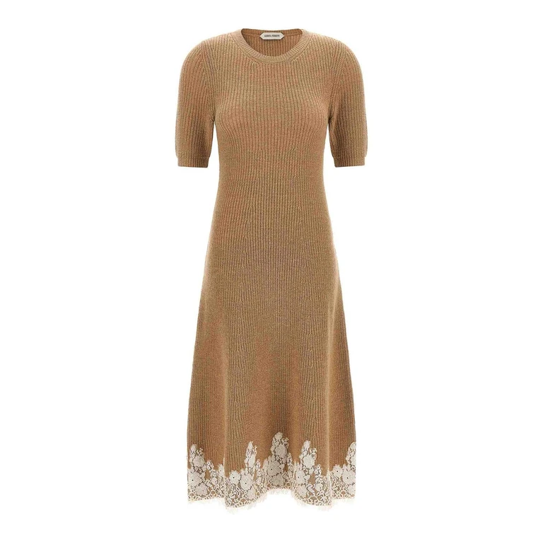 Robe Au Genou - Marron (048866010091)