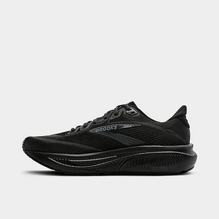 Men's Ghost 18 Running Shoes (Wide Width 2E) in Black/Ebony Size: 7.5