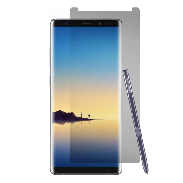 Wet/Dry Install Screen Guard for Samsung Note 8 - Retail Packaging - Clear