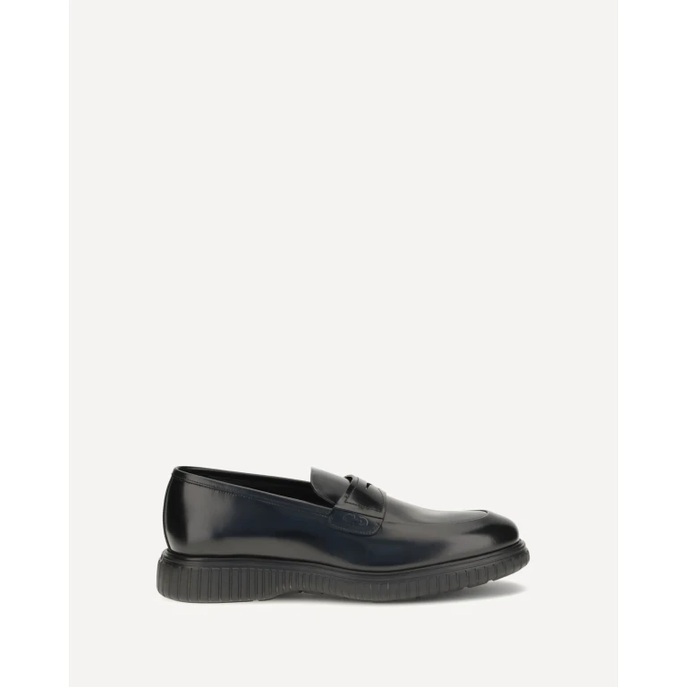 Brushed calfskin Loafers Male 8.5