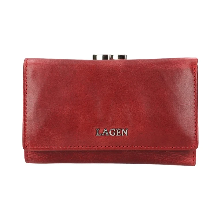 Women's Leather Wallet wine