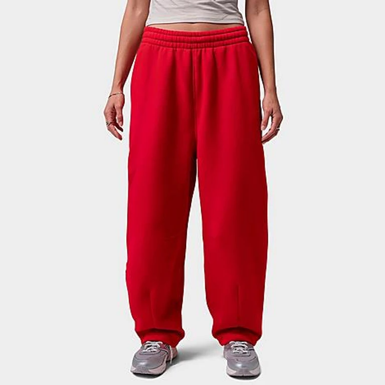 Brooklyn Wide-Leg Hose in Gym Red