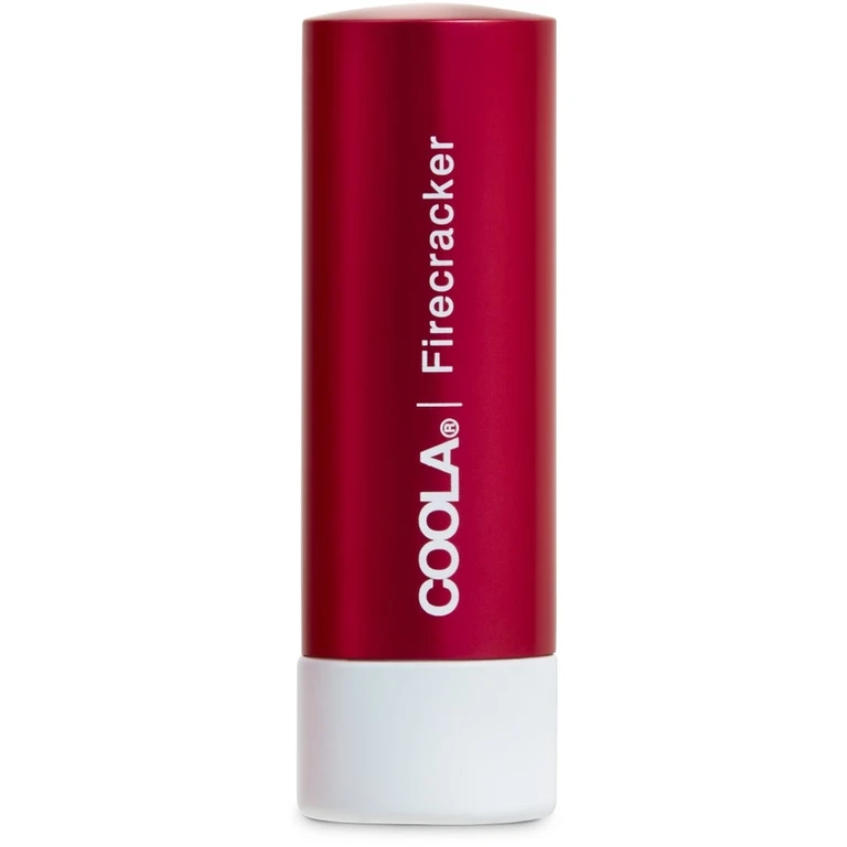 Mineral Liplux Organic Tinted Lip Balm Sunscreen SPF 30 (0.15 fl. oz.) - Firecracker