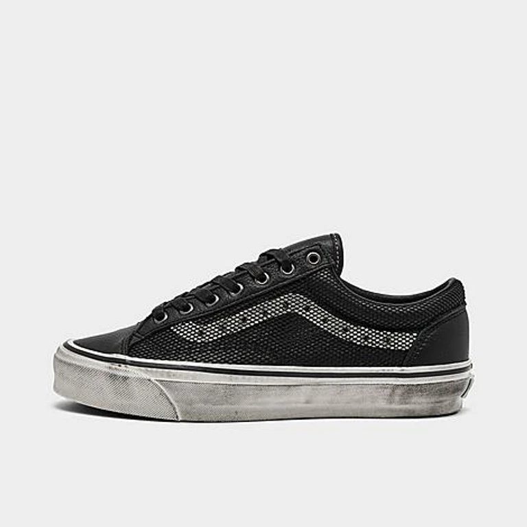 Men's Old Skool 36 Premium Casual Shoes in Combat Black Size: 7.5