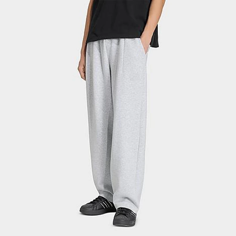 Men's Soft Lux Straight Leg Pants in Light Grey Heather Size: XS