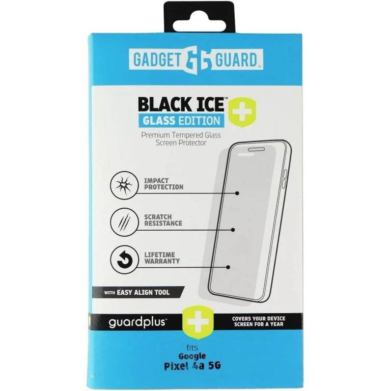 Black Ice Plus Glass Edition Screen Protector for Pixel 4a 5g