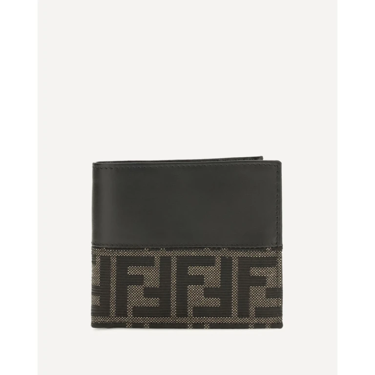 FF jacquard bifold Wallet Male UNI