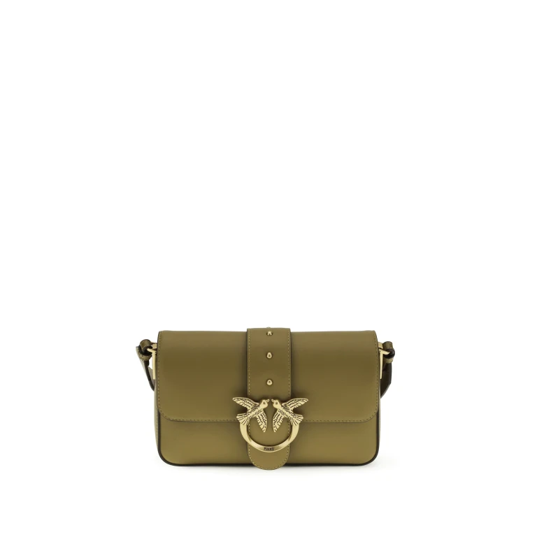 Shoulder Bag Mini Love Green Leather