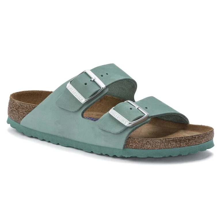 Arizona Soft Footbed Nubuck Leather Beryl Sandals