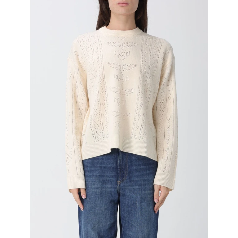 Pull col rond Zadig & Voltaire Écru
