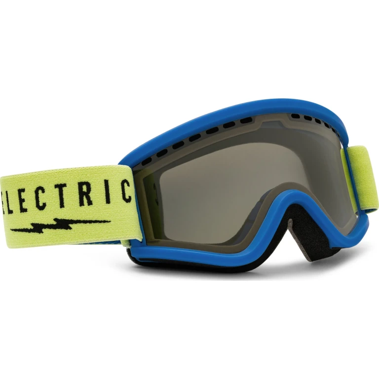 EGV.K Goggles - Lime/Blue - Light Grey Lens - Youth