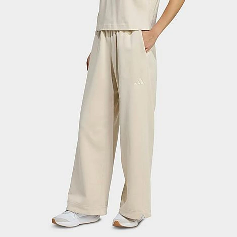 Calças largas adidas All SZN Fleece Loose Wide-Leg