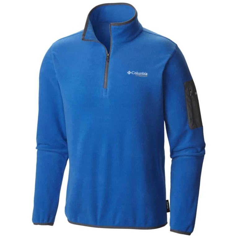 Titan Pass 1.0, mezza zip, pullover sintetico da uomo sportivo, Supe Blue, XXL