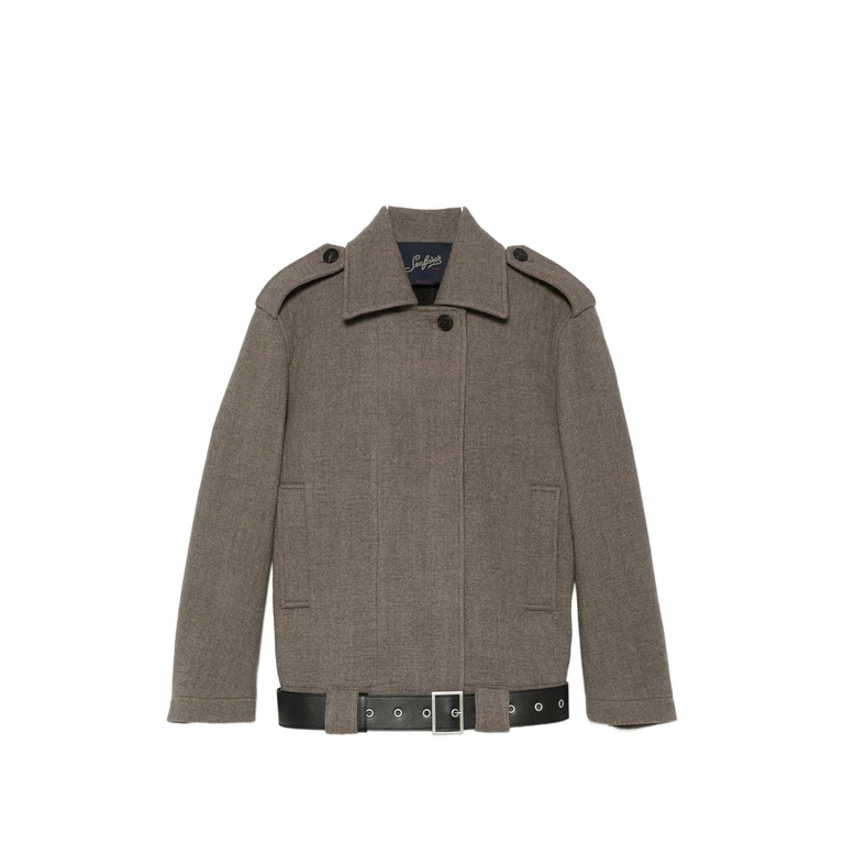 Veste ceinturée Seafarer avec épaulettes