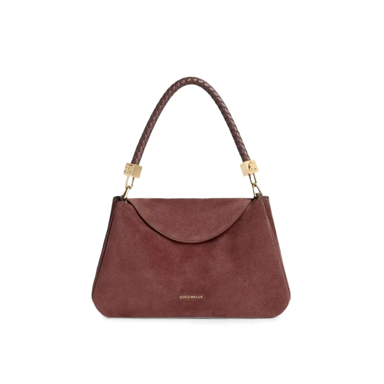 Bolso Cabas Coccinelle - Rojo Marrón