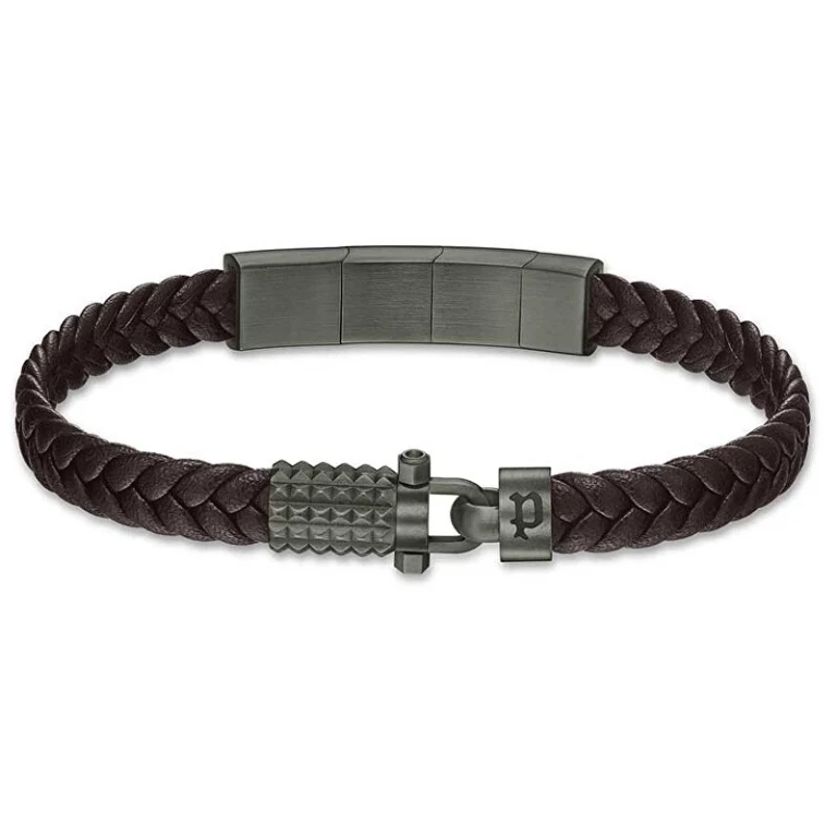 Leather Bracciale da uomo Wrath PEAGB0036603