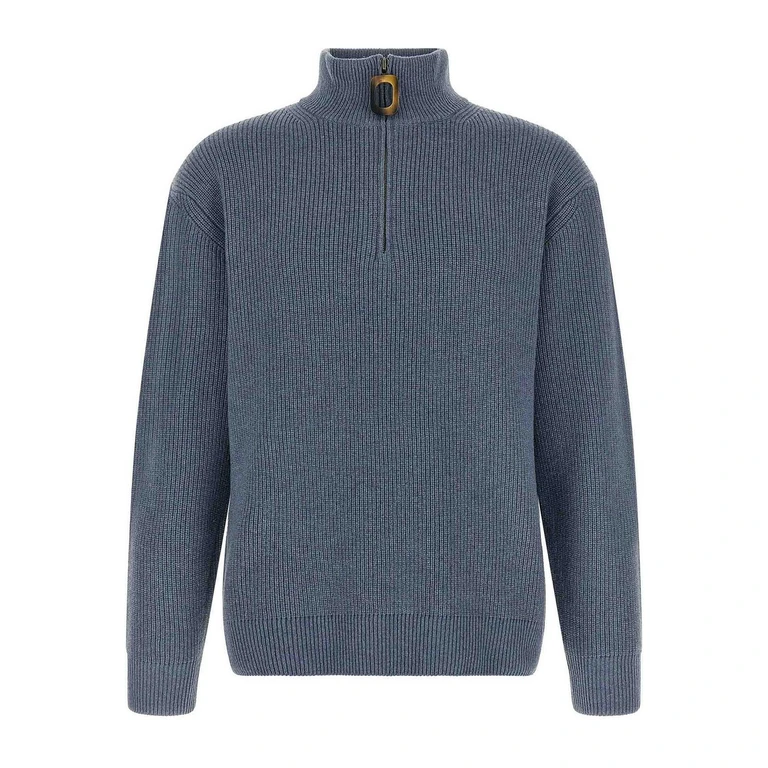 Jersey de cuello redondo - Azul
