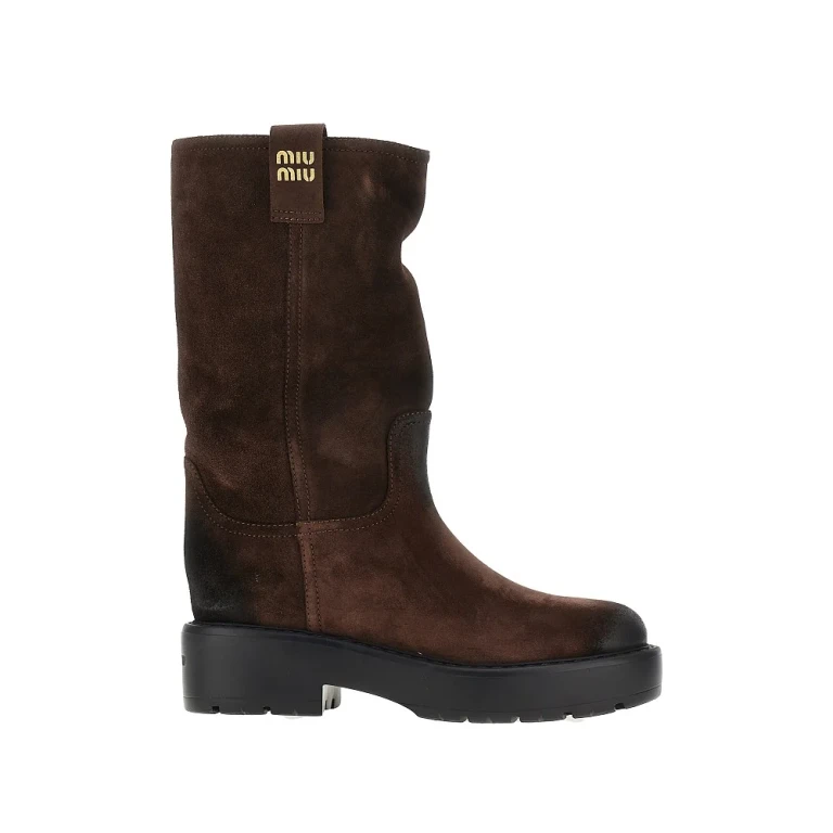 Suede leather boots Woman 36