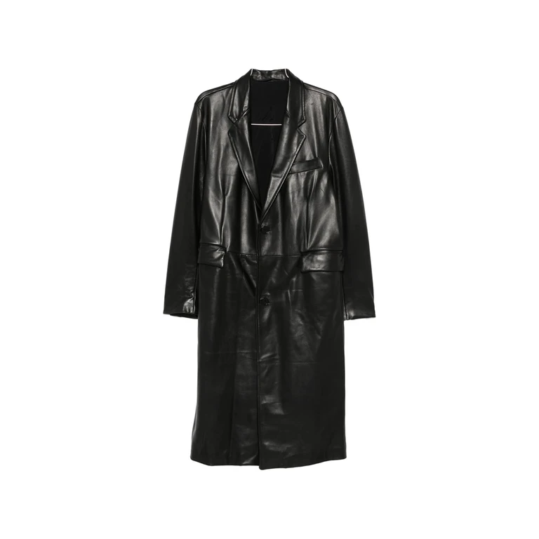 Single-breasted Leather Jacket