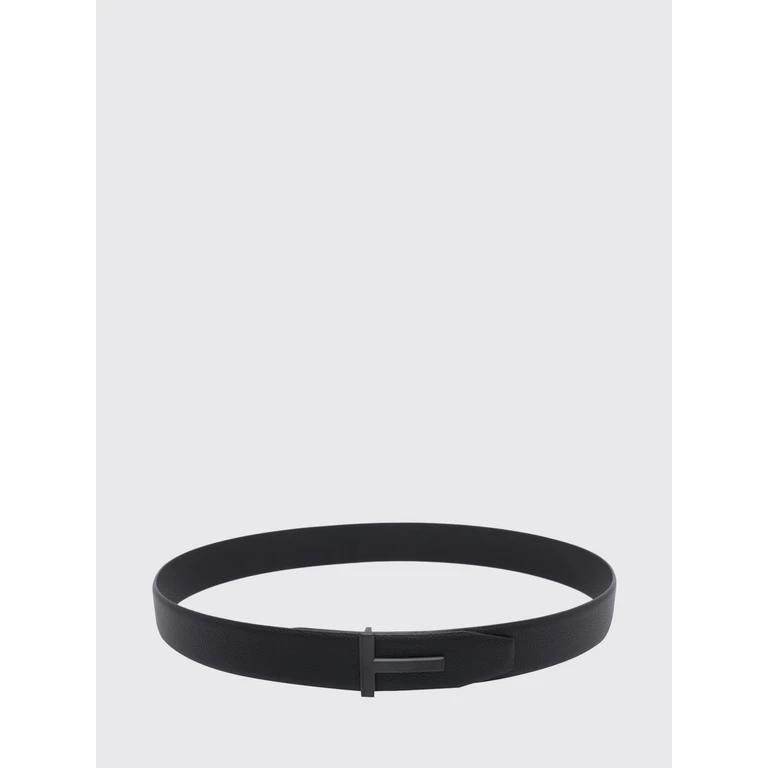 Reversible Pebbled Leather Monogram Buckle Belt (TB178LCL236SNAA)