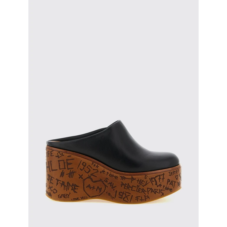 CHLOÉ Wedge schoenen Zwart